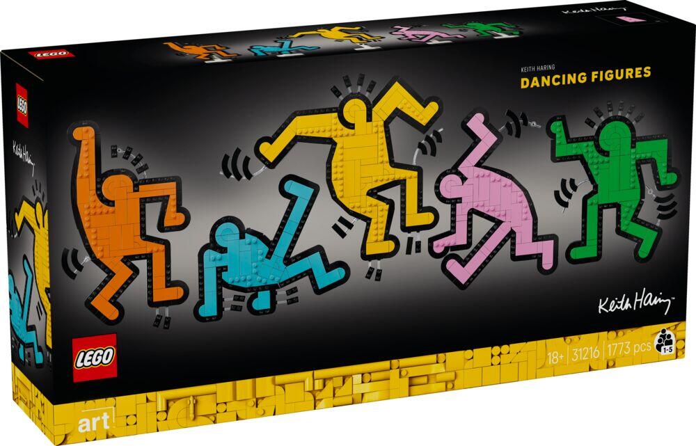 LEGO® Art Keith Harings dansende figurer 31216