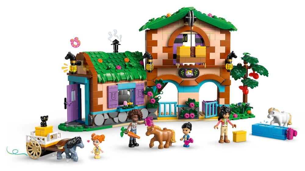 LEGO® Friends Ponniranch med stall 42654