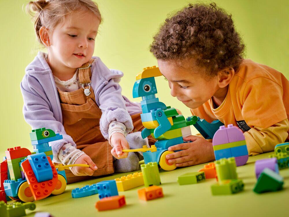 LEGO® DUPLO® Town 3-i-1 Dinosaurer på hjul 0451