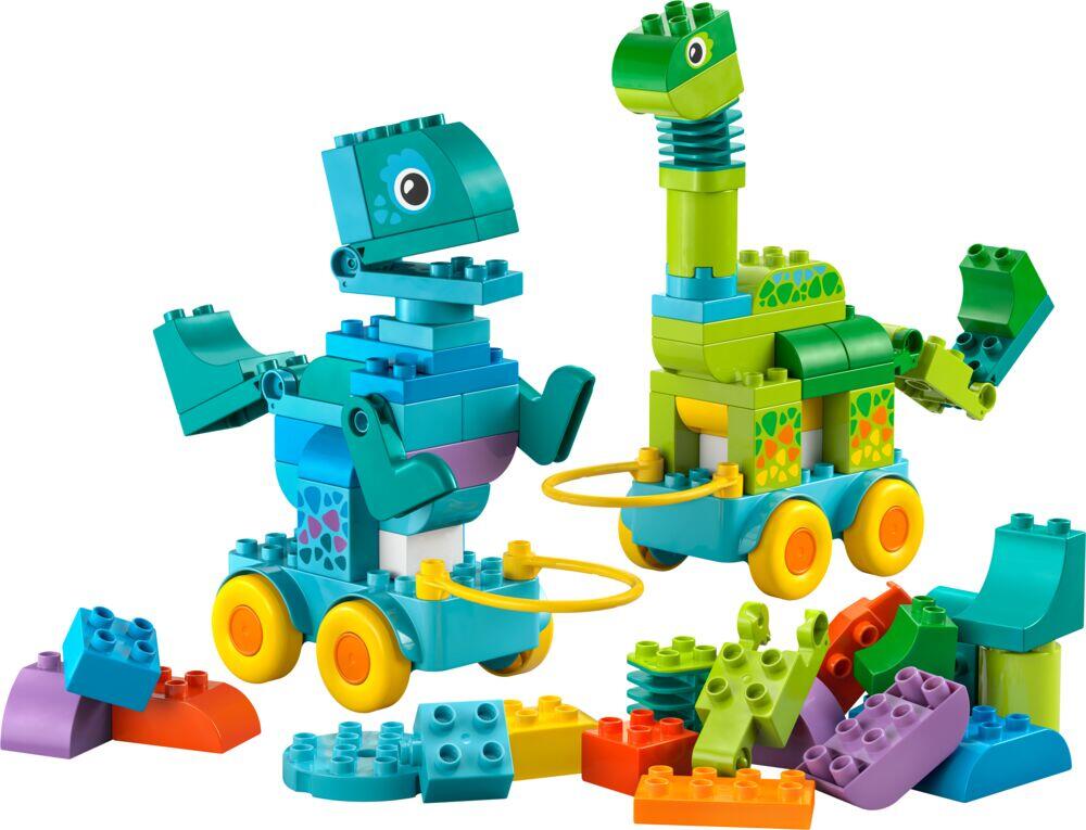 LEGO® DUPLO® Town 3-i-1 Dinosaurer på hjul 0451