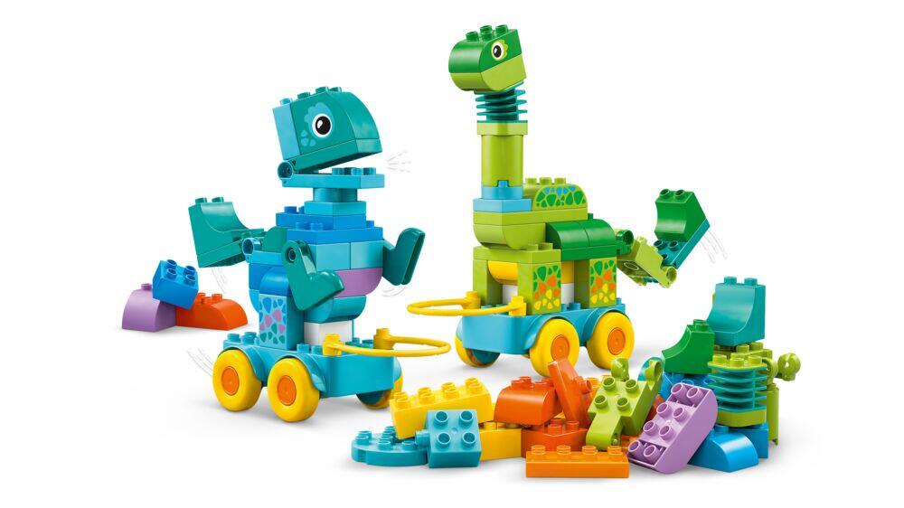 LEGO® DUPLO® Town 3-i-1 Dinosaurer på hjul 0451