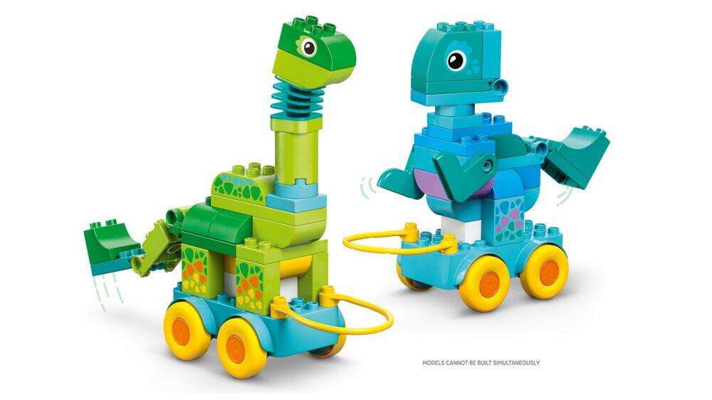 LEGO® DUPLO® Town 3-i-1 Dinosaurer på hjul 0451