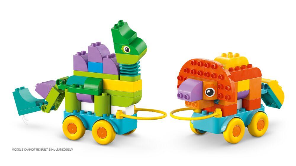 LEGO® DUPLO® Town 3-i-1 Dinosaurer på hjul 0451