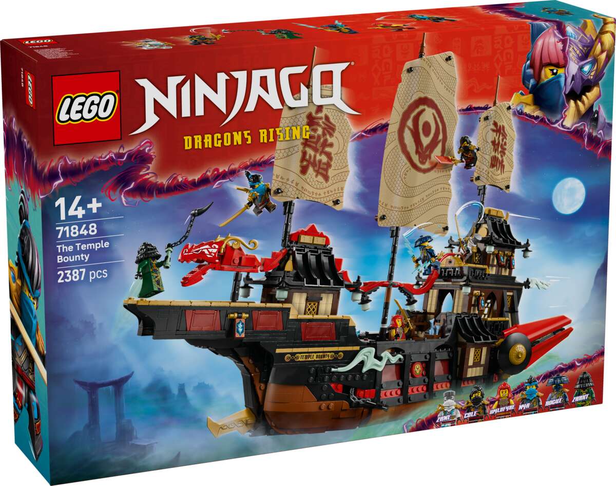 LEGO® NINJAGO® Tempelskipet Bounty 71848