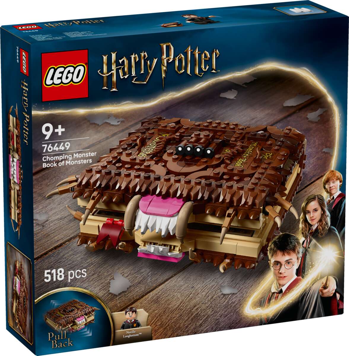 LEGO® Harry Potter™ Den glefsende Monsterboken om monstre 76449