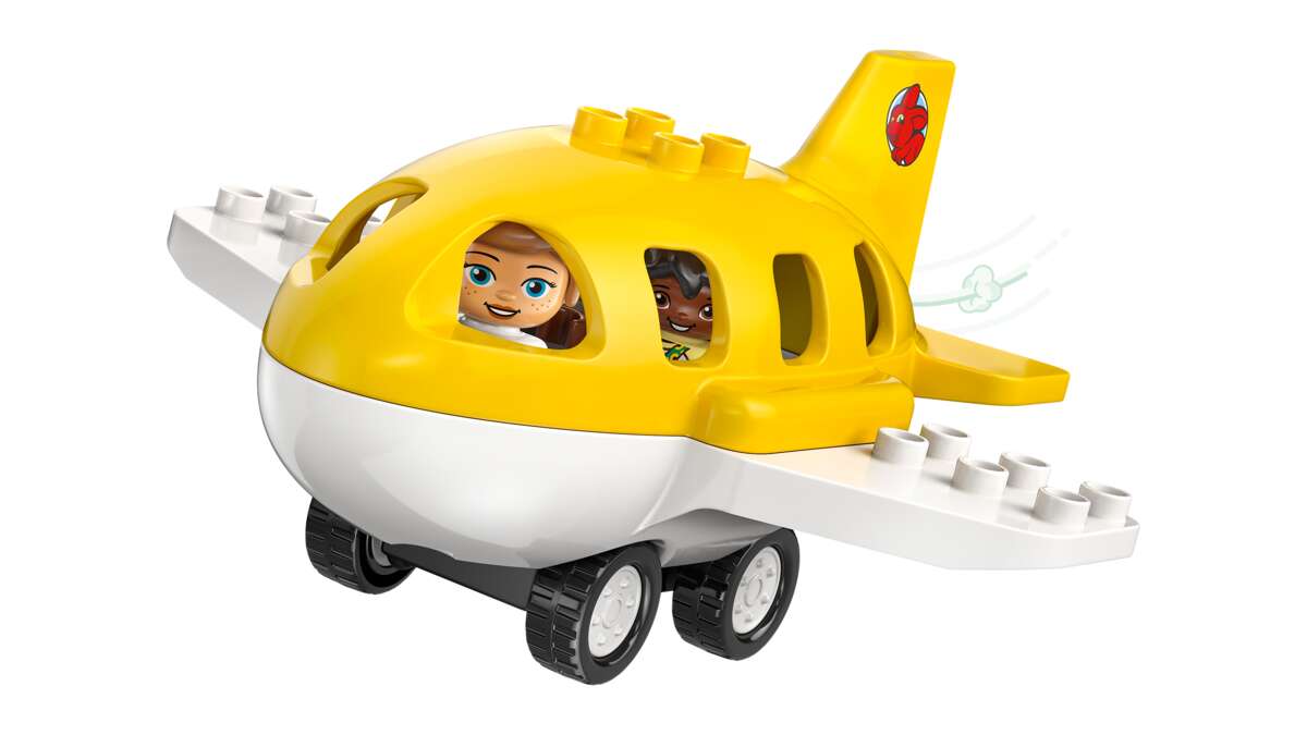 LEGO® DUPLO® Town På flyplassen for første gang 10443
