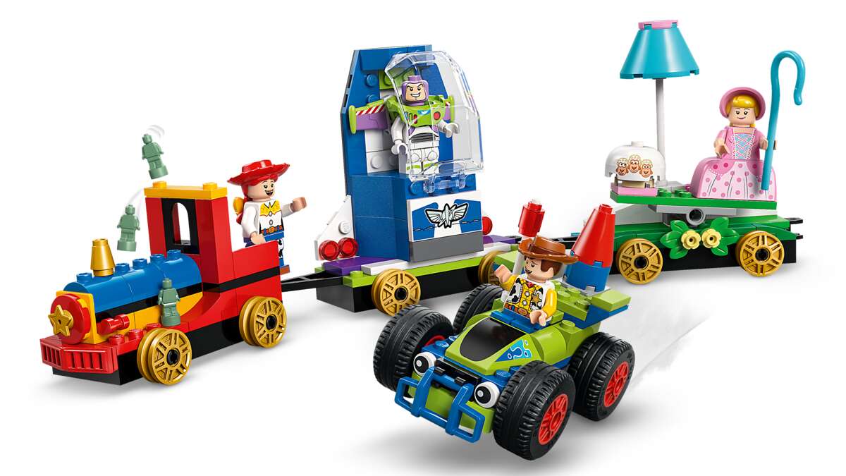 LEGO® ǀ Disney og Pixars Festtog og fjernstyrt bil fra Toy Story 43264
