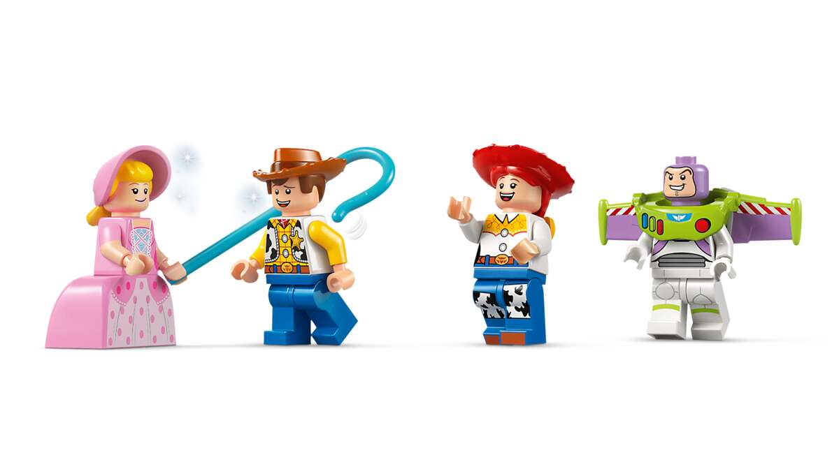 LEGO® ǀ Disney og Pixars Festtog og fjernstyrt bil fra Toy Story 43264