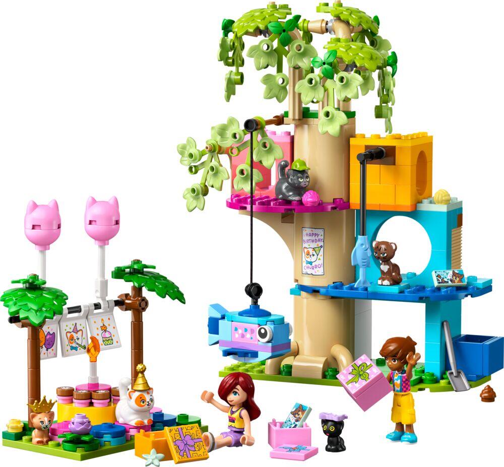 LEGO® Friends Kattens bursdagsfest og leketre 42666