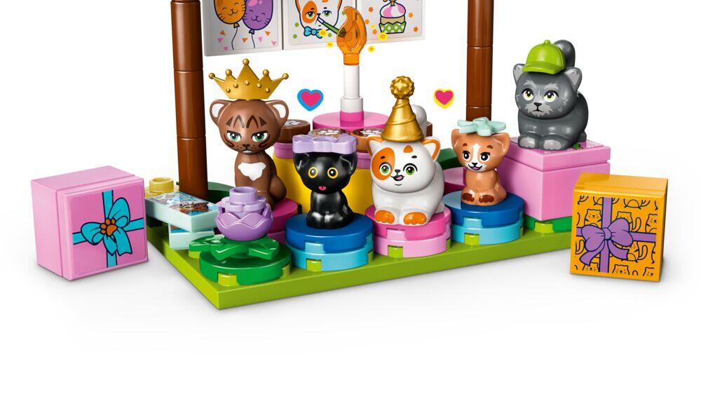 LEGO® Friends Kattens bursdagsfest og leketre 42666