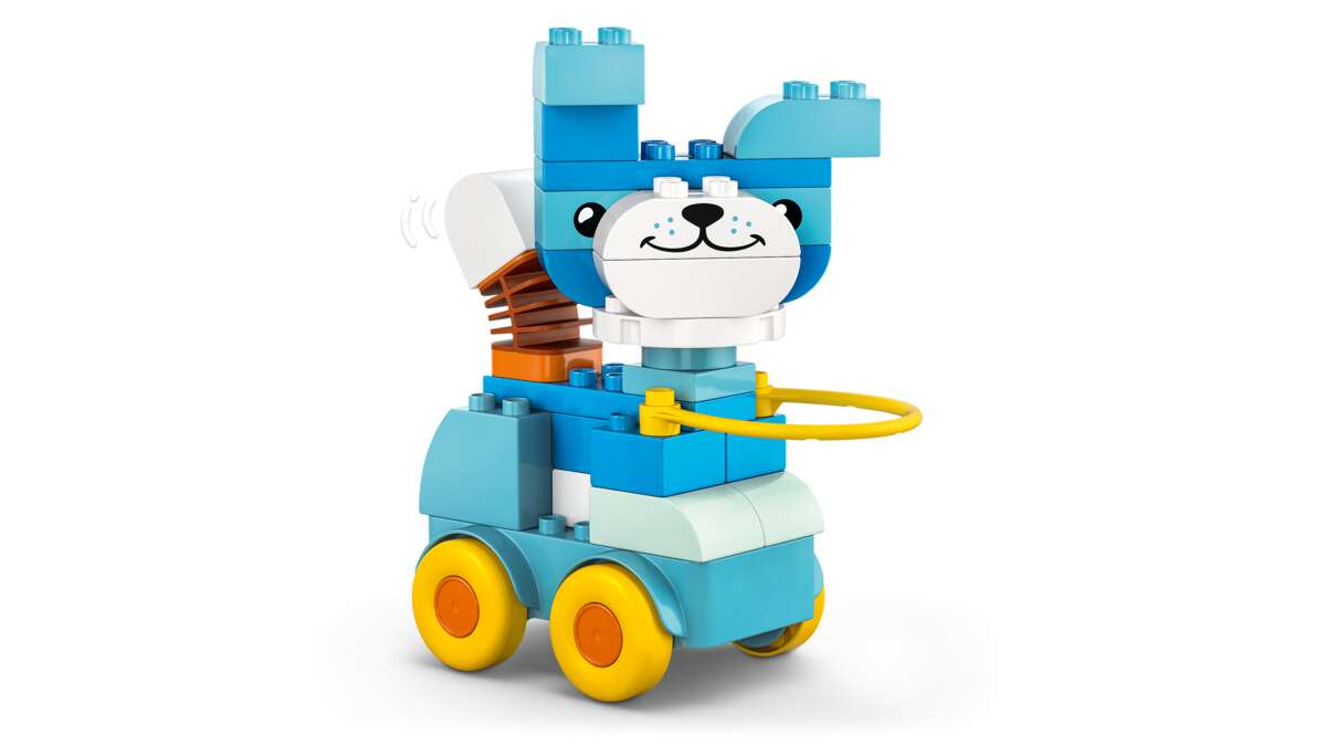 LEGO® DUPLO® Town 3-i-1 Dyr på hjul 10448