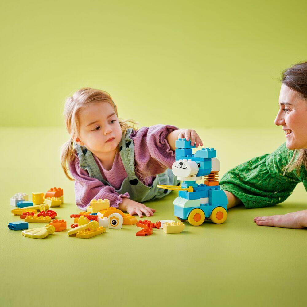 LEGO® DUPLO® Town 3-i-1 Dyr på hjul 10448