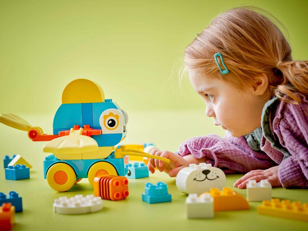 LEGO® DUPLO® Town 3-i-1 Dyr på hjul 10448