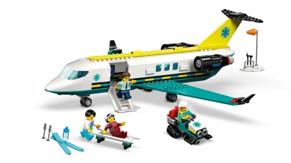 LEGO® City Redningsmannskap ambulansefly og fly 60465