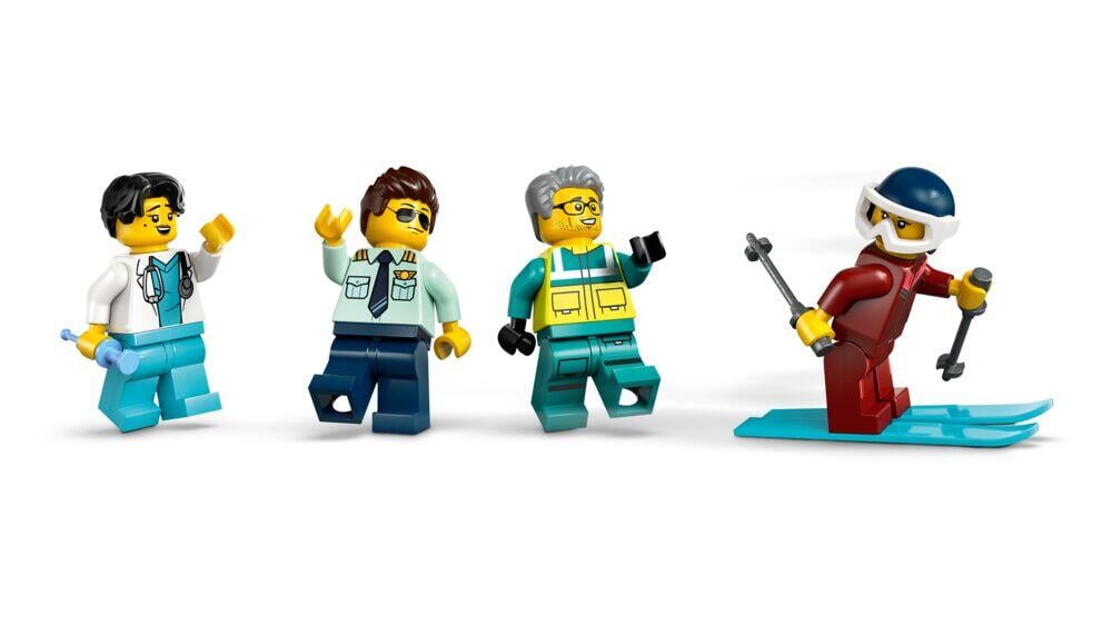 LEGO® City Redningsmannskap ambulansefly og fly 60465