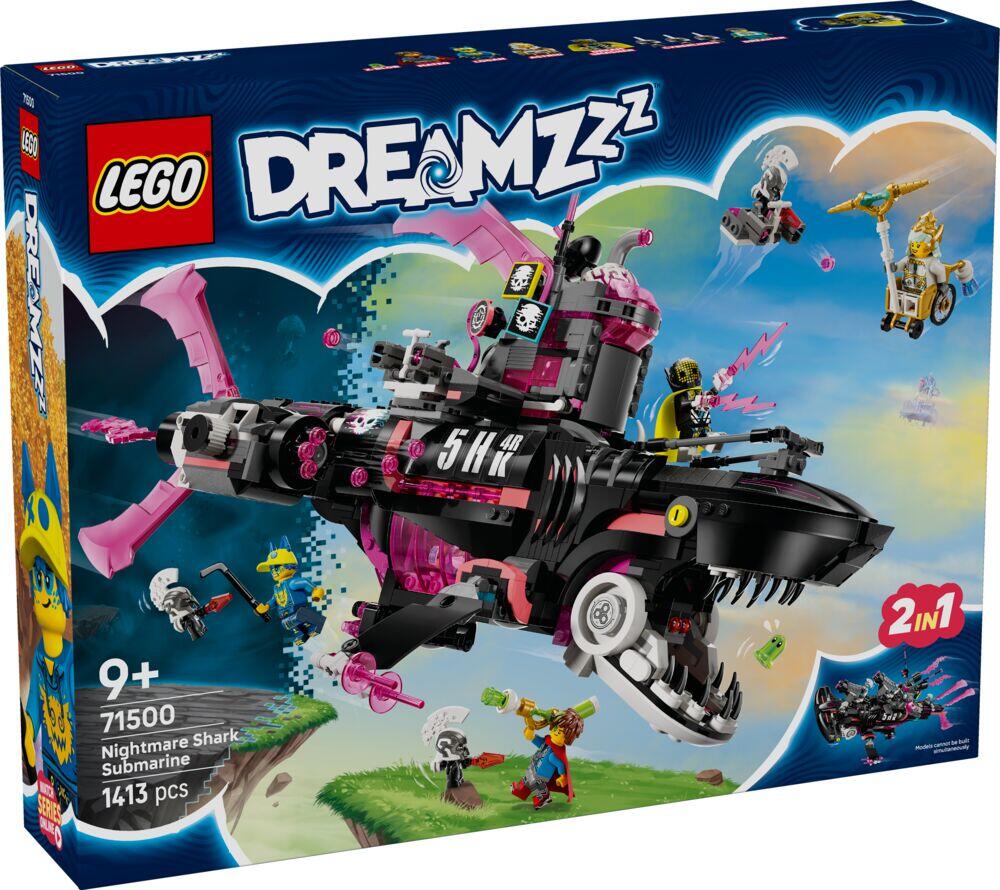 LEGO® DREAMZzz™ Marerittets hai-ubåt 71500