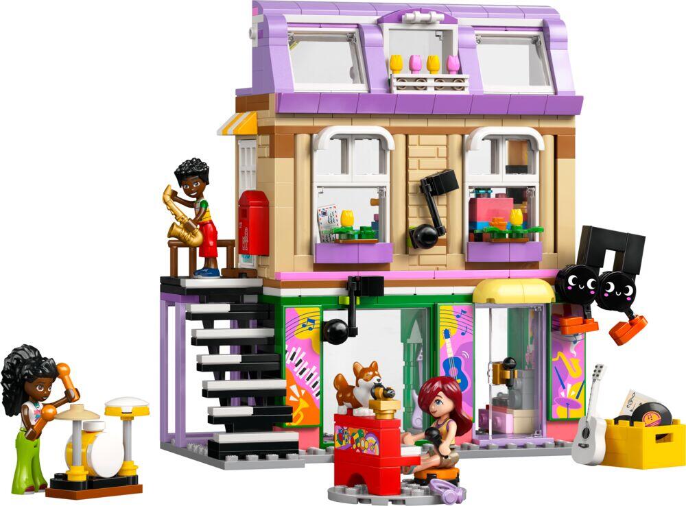 LEGO® Friends Musikkbutikk og leilighet 42653