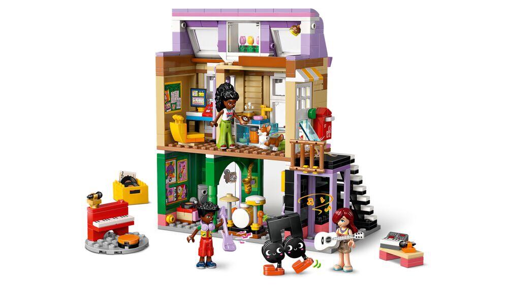 LEGO® Friends Musikkbutikk og leilighet 42653