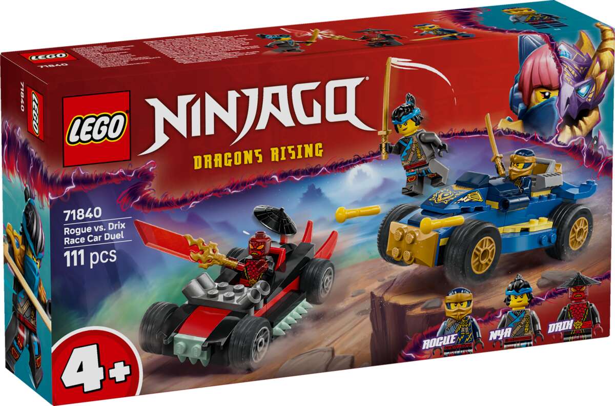 LEGO® NINJAGO® Rogue mot Drix i bilduell 71840