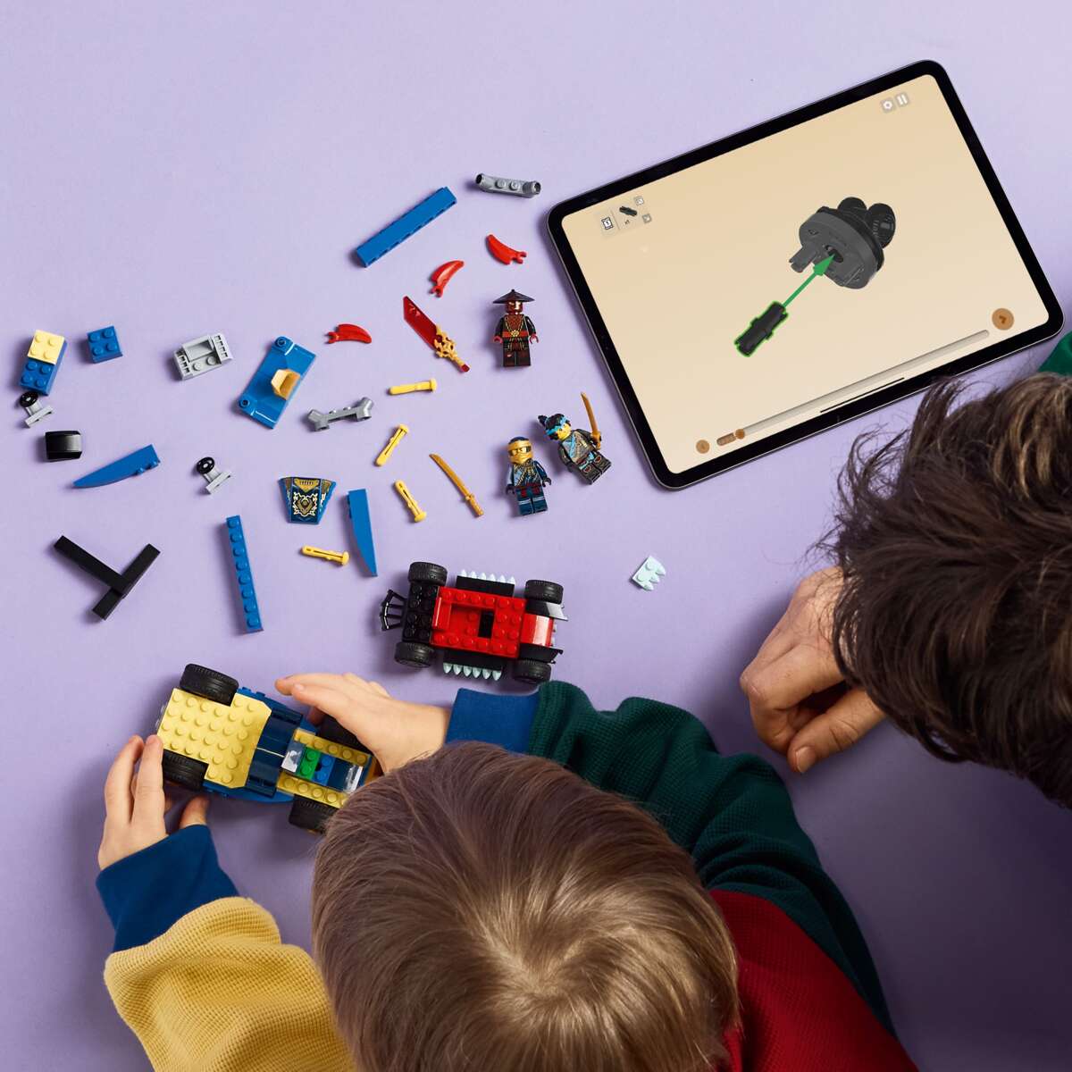 LEGO® NINJAGO® Rogue mot Drix i bilduell 71840