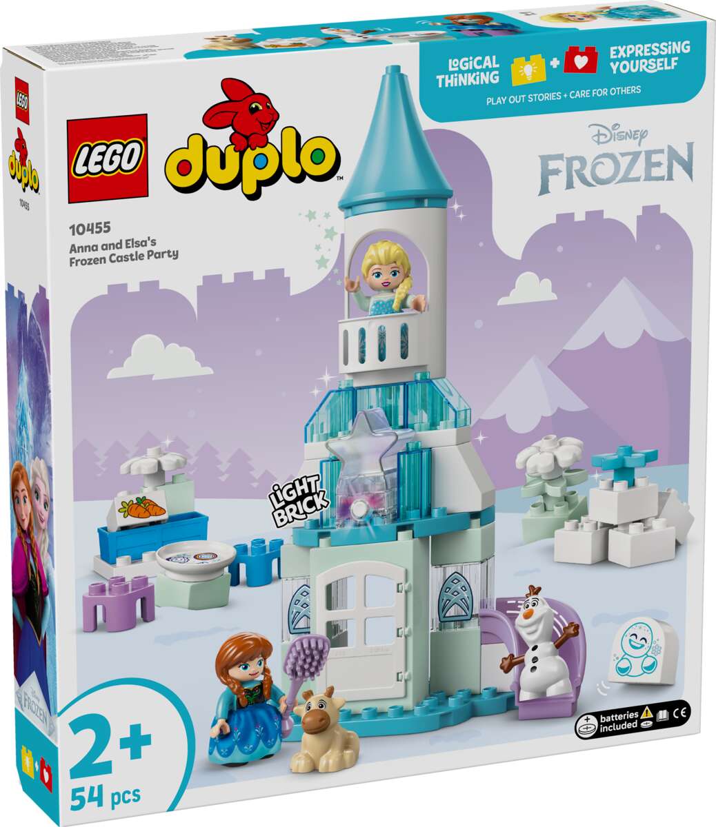 LEGO® DUPLO® │ Disney Anna og Elsas frostige slottsfest 10455