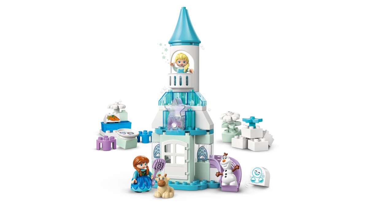 LEGO® DUPLO® │ Disney Anna og Elsas frostige slottsfest 10455