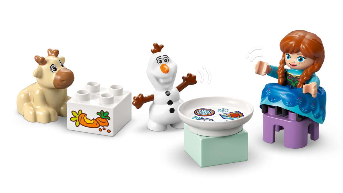 LEGO® DUPLO® │ Disney Anna og Elsas frostige slottsfest 10455