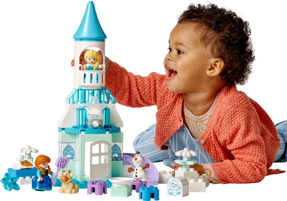 LEGO® DUPLO® │ Disney Anna og Elsas frostige slottsfest 10455