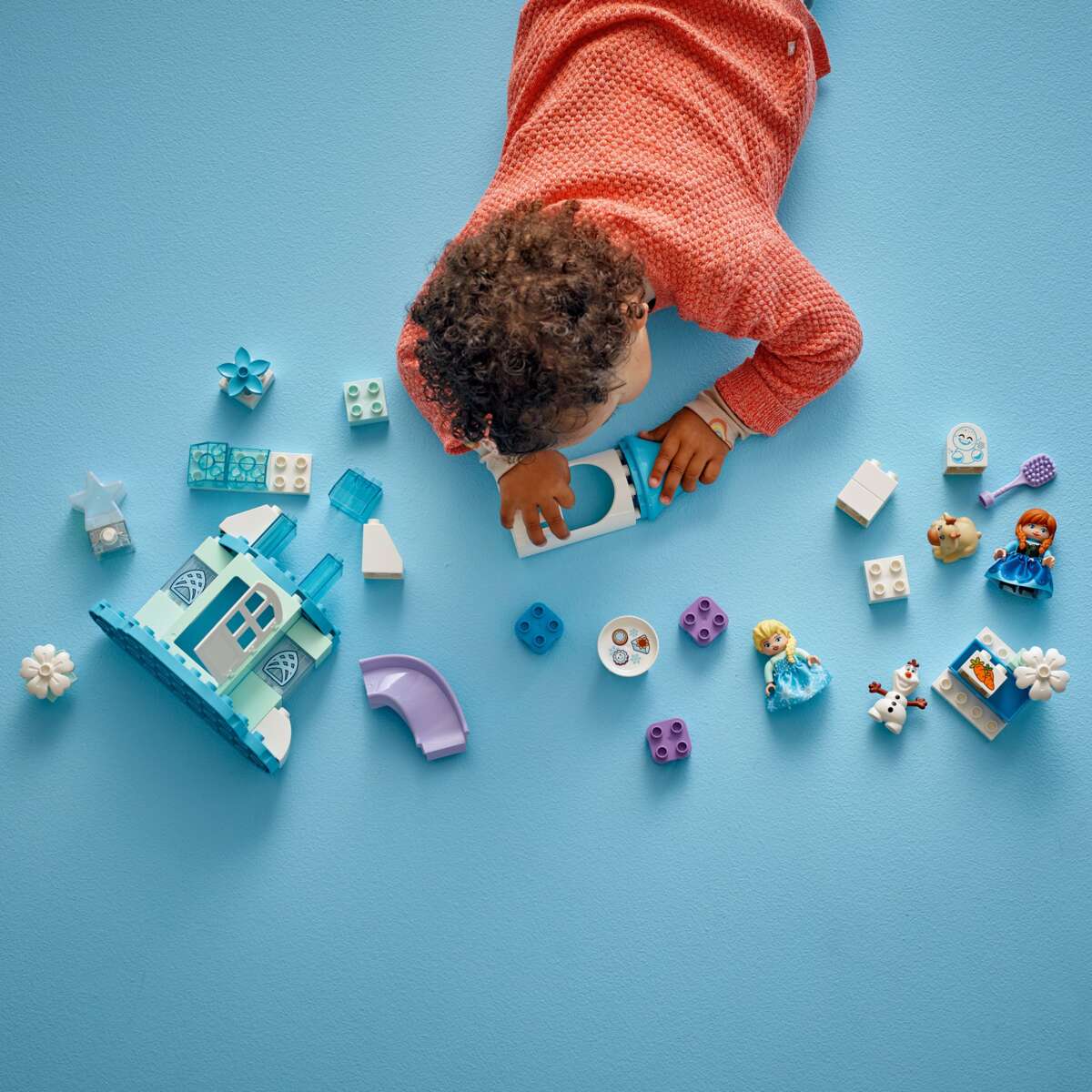 LEGO® DUPLO® │ Disney Anna og Elsas frostige slottsfest 10455