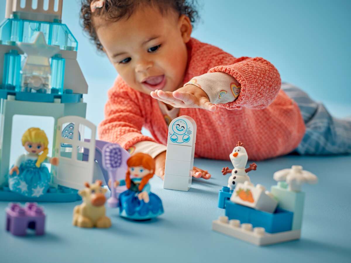 LEGO® DUPLO® │ Disney Anna og Elsas frostige slottsfest 10455