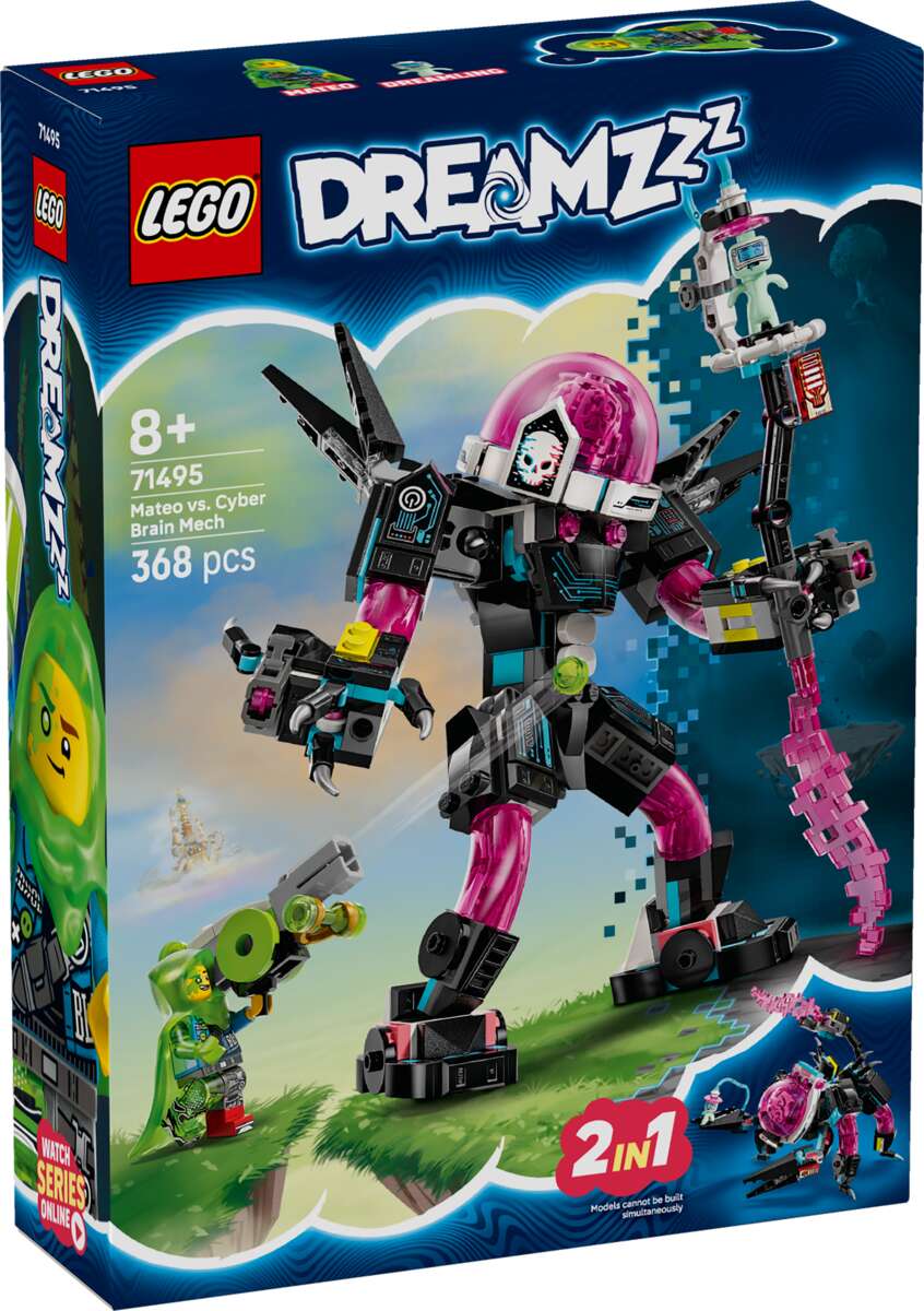 LEGO® DREAMZzz™ Mateo mot Kyberhjerne-roboten 71495