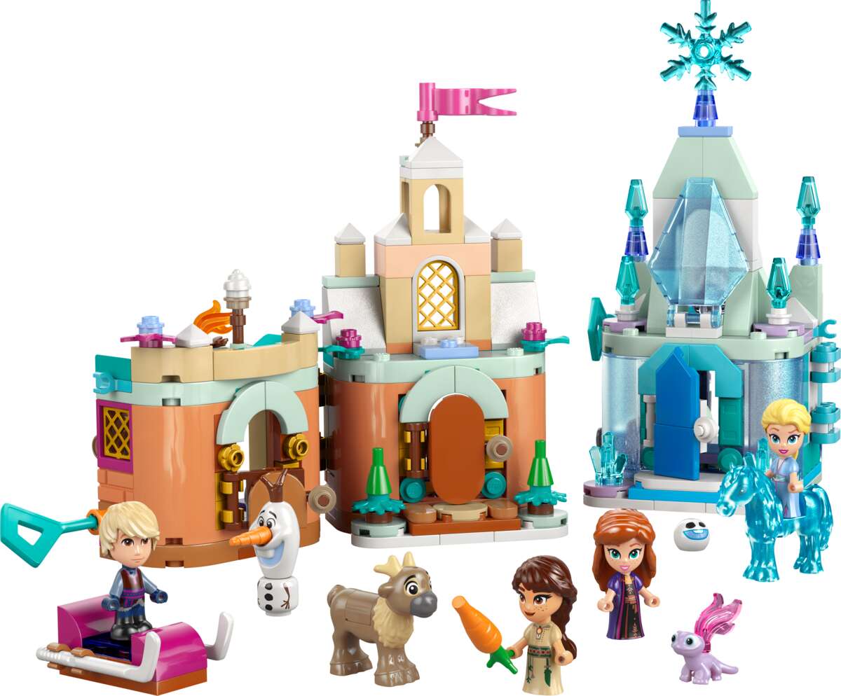 LEGO® ǀ Disney Frost Minimodeller av Arendelle-slottet og Elsas ispalass 43278