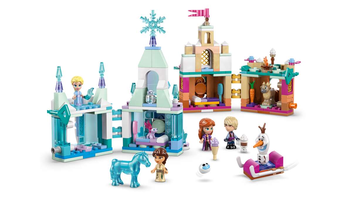 LEGO® ǀ Disney Frost Minimodeller av Arendelle-slottet og Elsas ispalass 43278