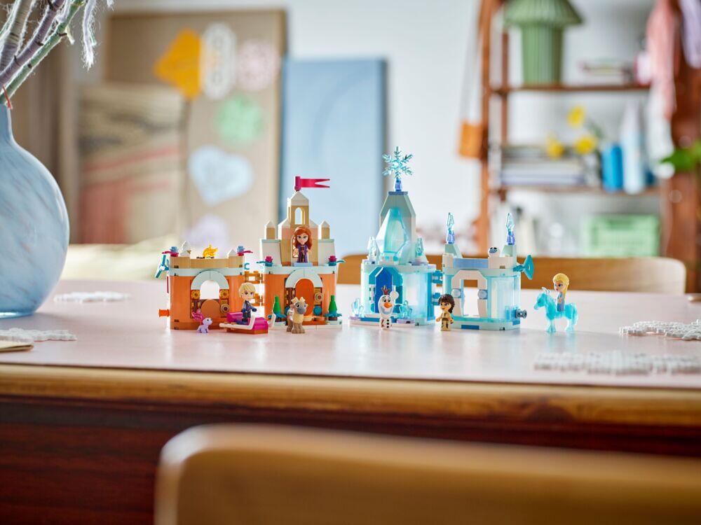 LEGO® ǀ Disney Frost Minimodeller av Arendelle-slottet og Elsas ispalass 43278