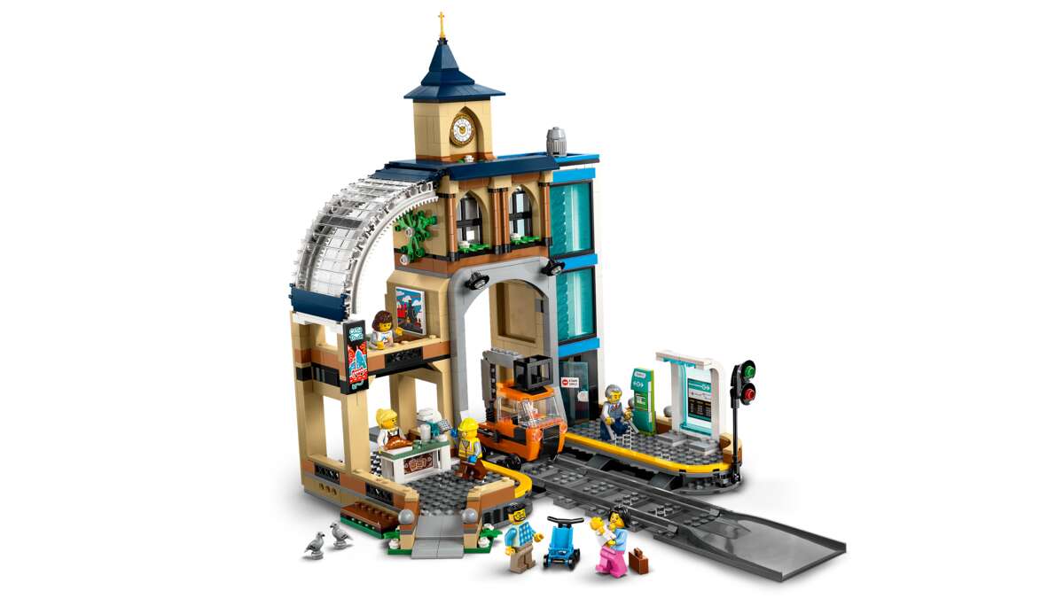 LEGO® City Sentralbanestasjon 60469