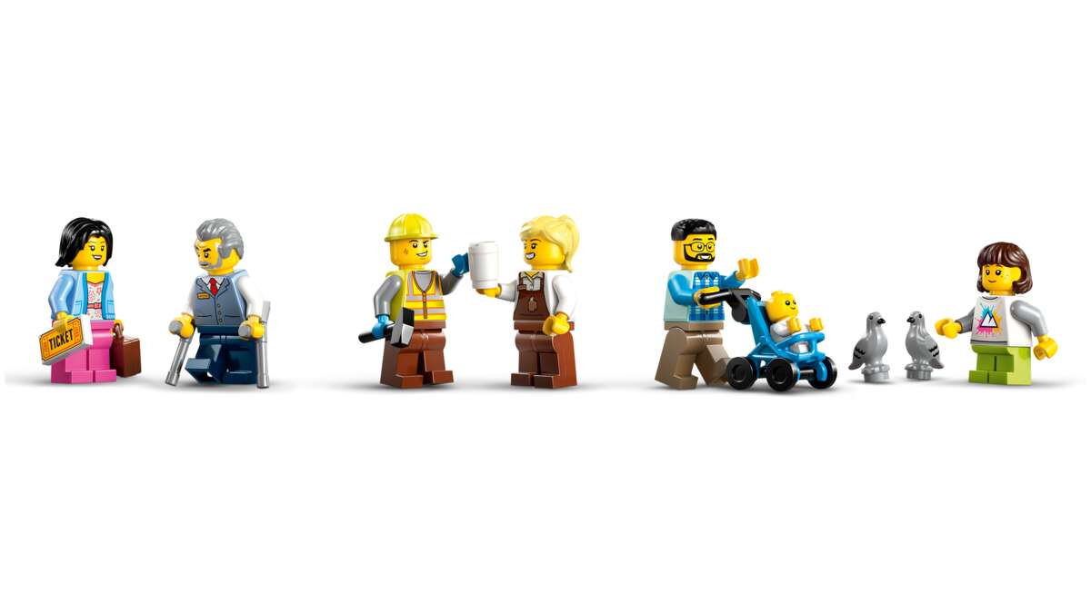 LEGO® City Sentralbanestasjon 60469