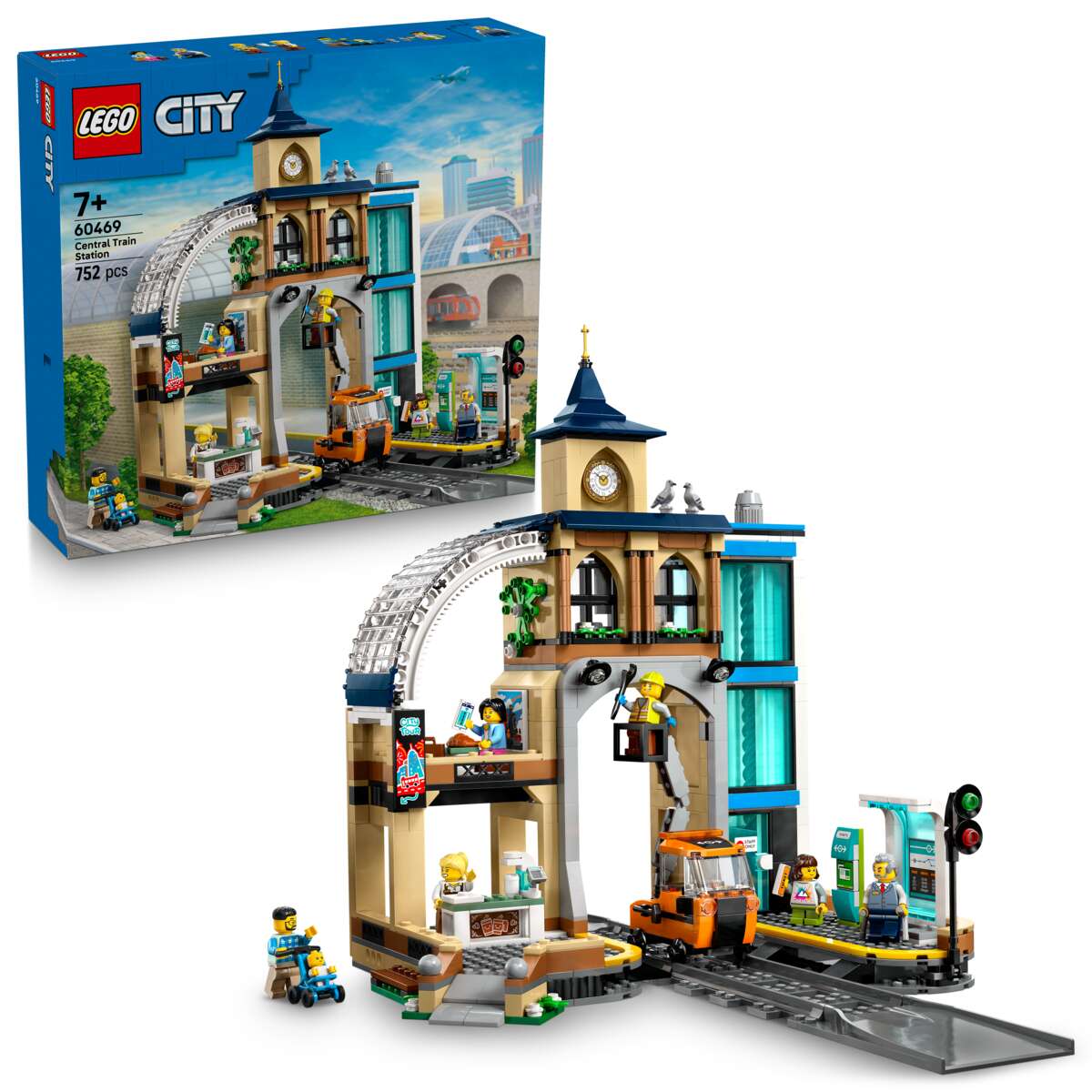 LEGO® City Sentralbanestasjon 60469
