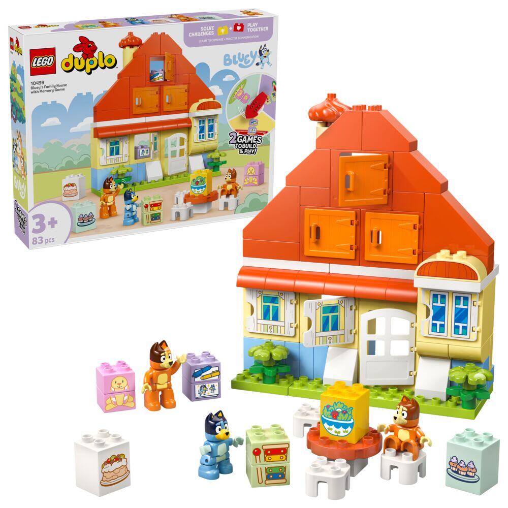 LEGO® DUPLO® Blueys hus med huskespill 10459