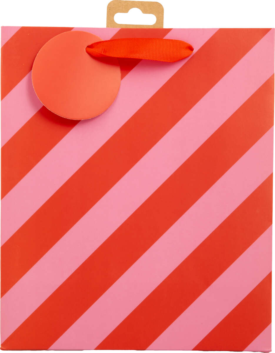 Gavepose medium Rosa Diagonal