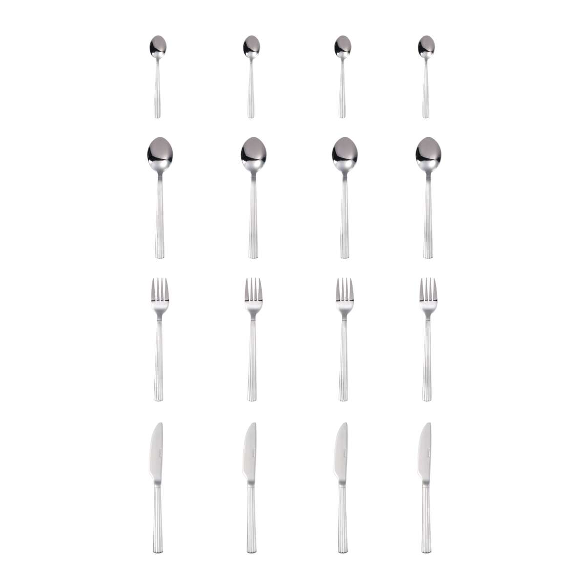 Aida Groovy bestikksett 16 deler