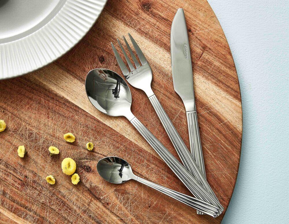 Aida Groovy bestikksett 16 deler