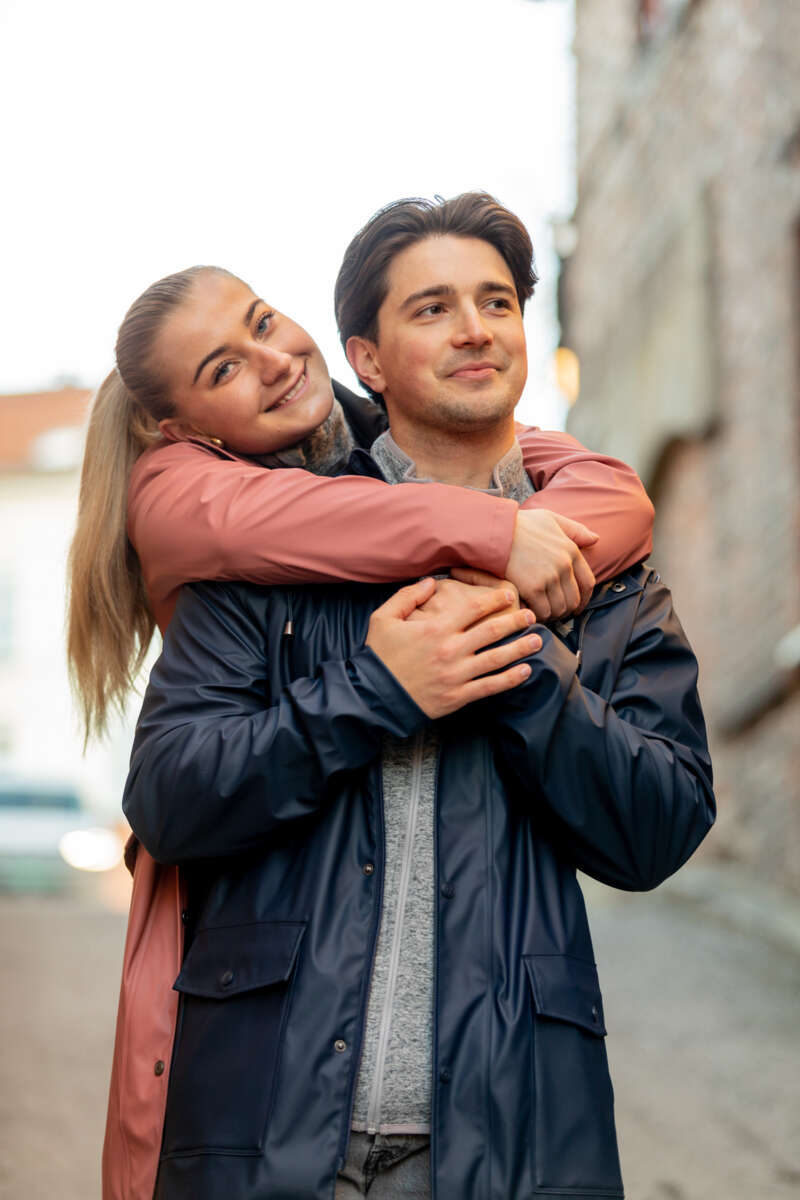 Northpeak Tvindefossen regnjakke herre