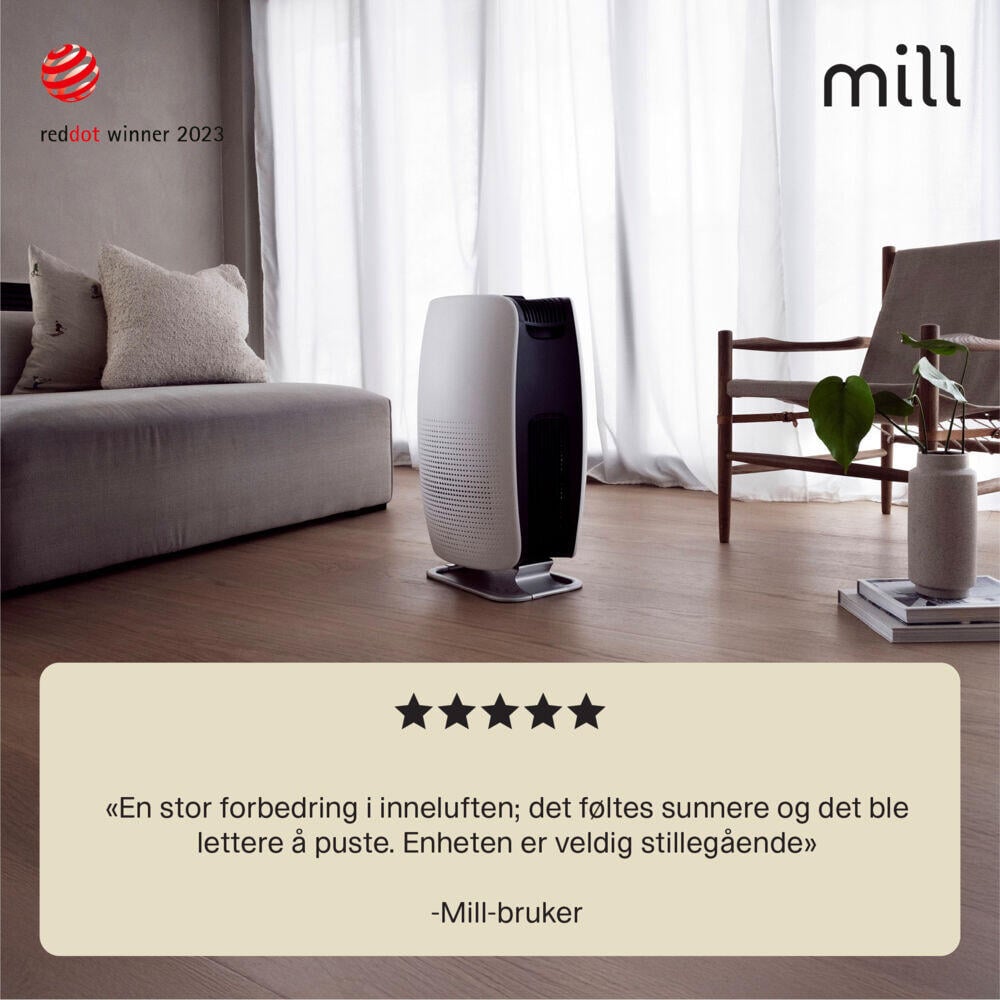 Mill Silent Pro luftrenser