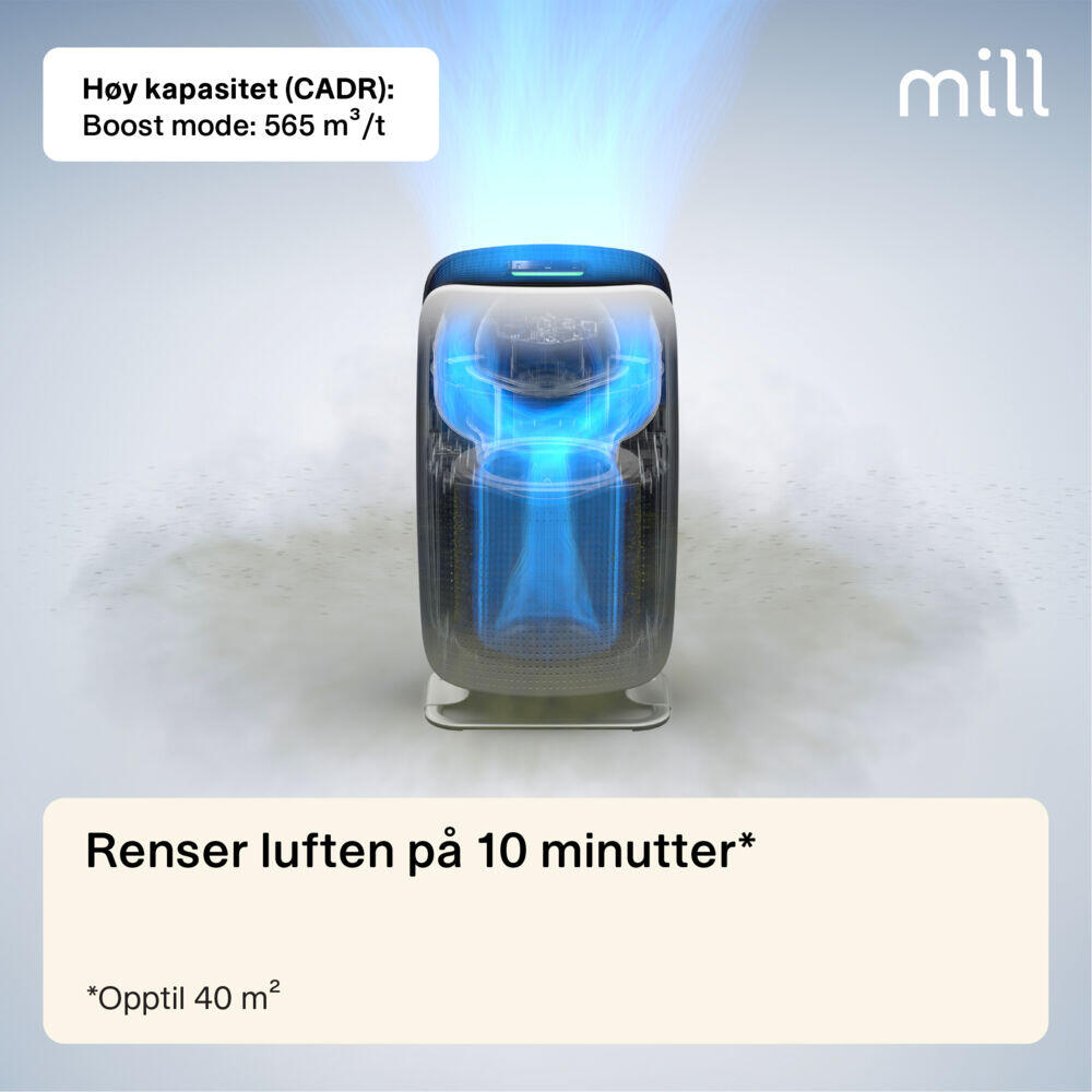 Mill Silent Pro luftrenser