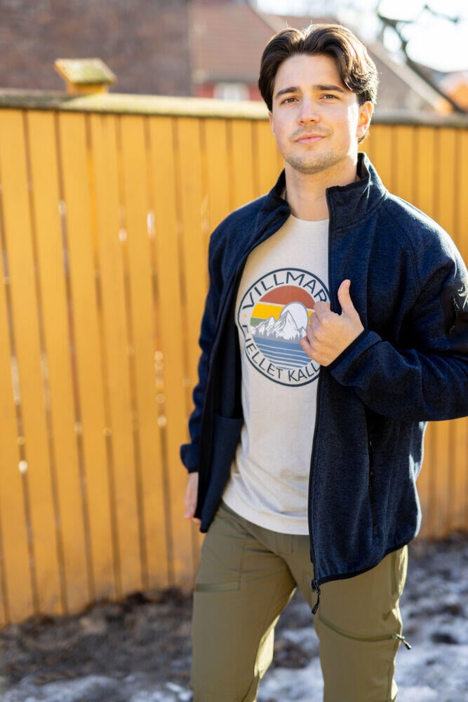 Northpeak Strandafjell fleecejakke herre