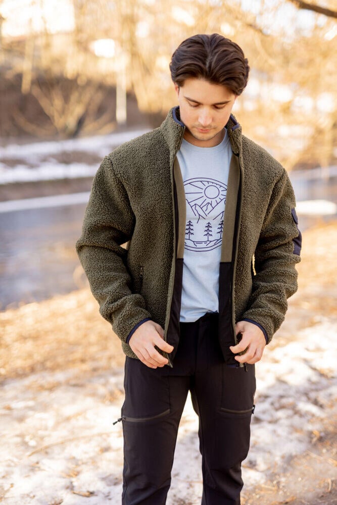 Northpeak Surnadal pile fleecejakke herre