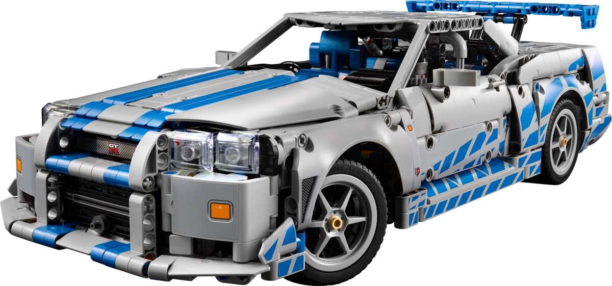 LEGO® Technic™ 2 Fast 2 Furious Nissan Skyline GT-R (R34)-bil 42210