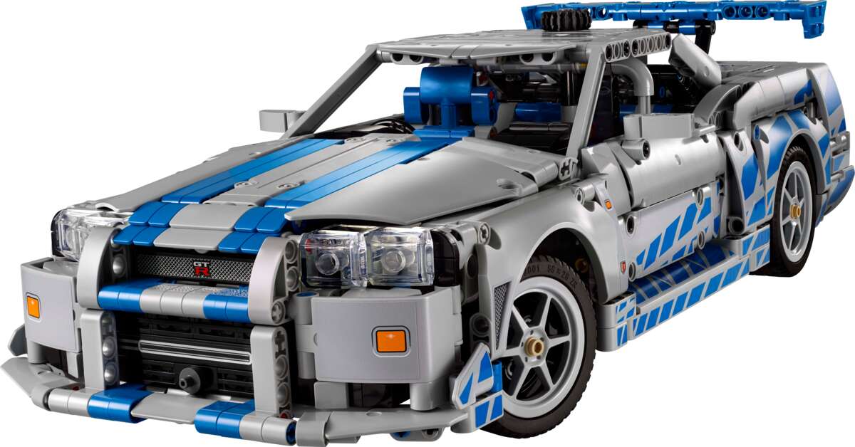 LEGO® Technic™ 2 Fast 2 Furious Nissan Skyline GT-R (R34)-bil 42210