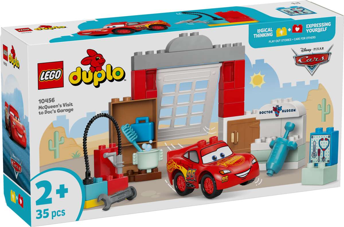 LEGO® DUPLO® │ Disney og Pixars Biler: McQueen besøker Docs verksted 10456