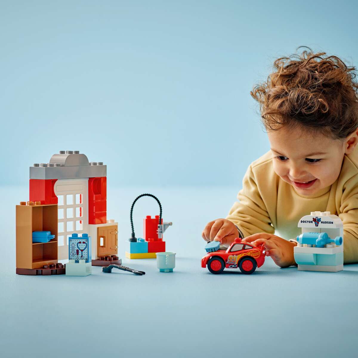 LEGO® DUPLO® │ Disney og Pixars Biler: McQueen besøker Docs verksted 10456